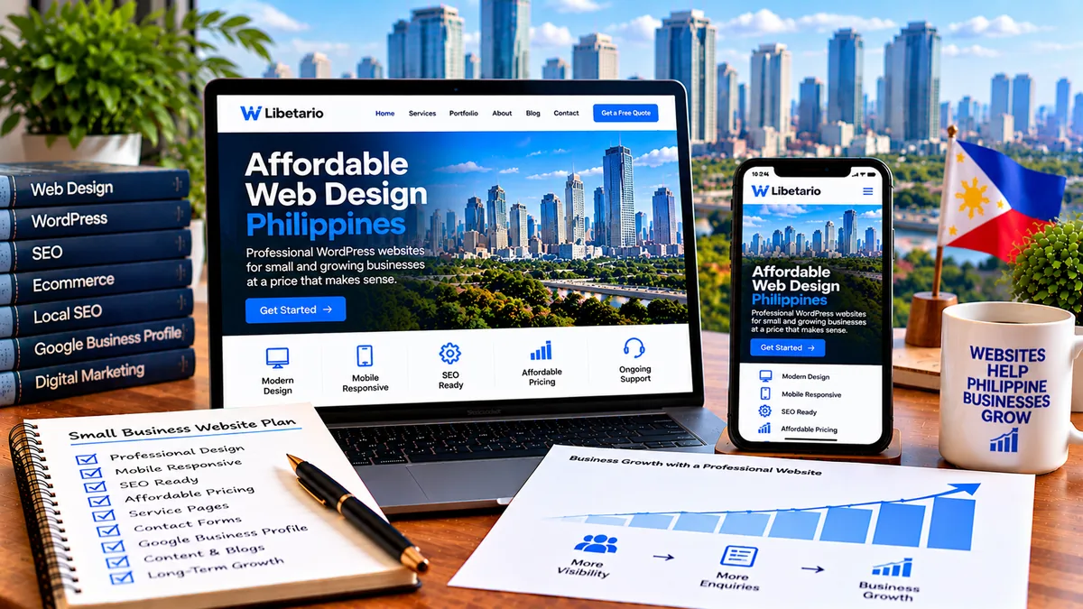 Affordable web design services for small businesses in the Philippines