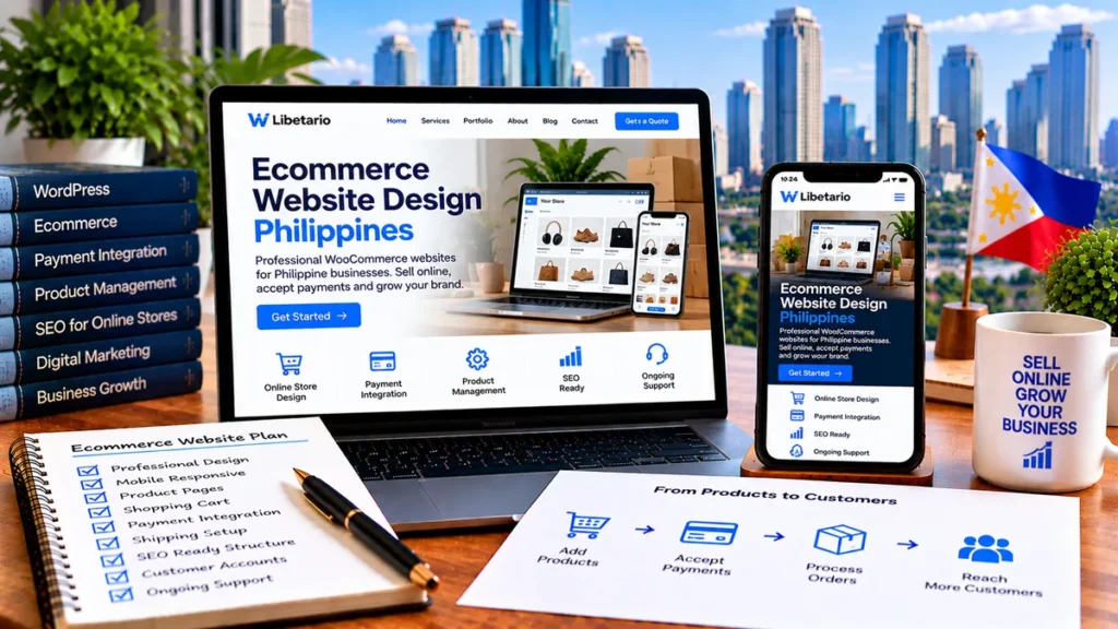 Ecommerce website design for businesses in the Philippines