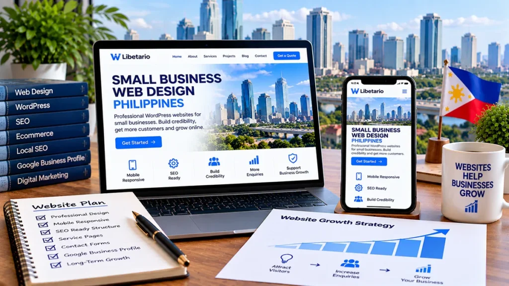 Professional web design for small businesses in the Philippines
